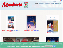 Tablet Screenshot of mamberto.com